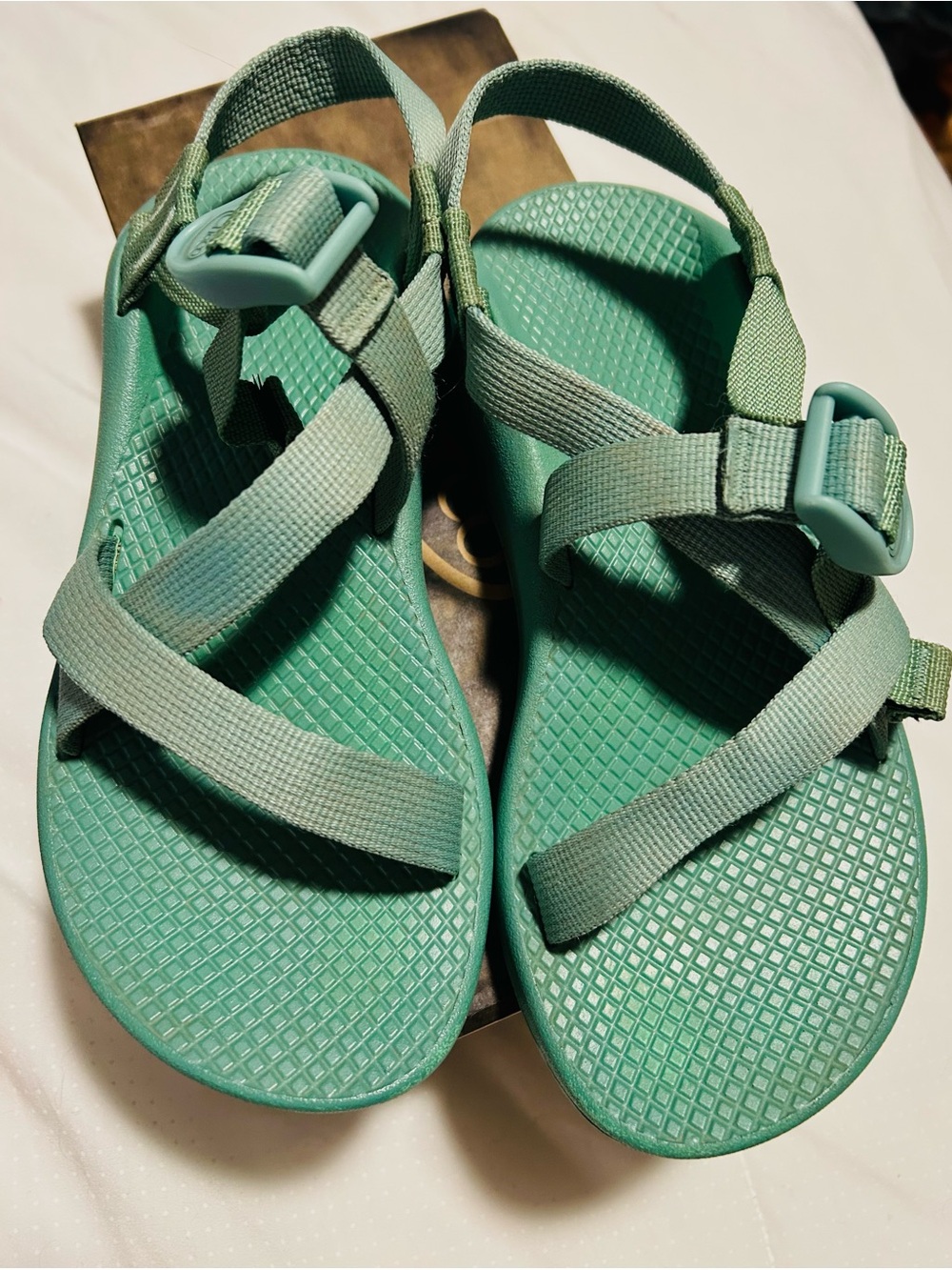 Chacos-light mint color Size 5 - Picture 6 of 6